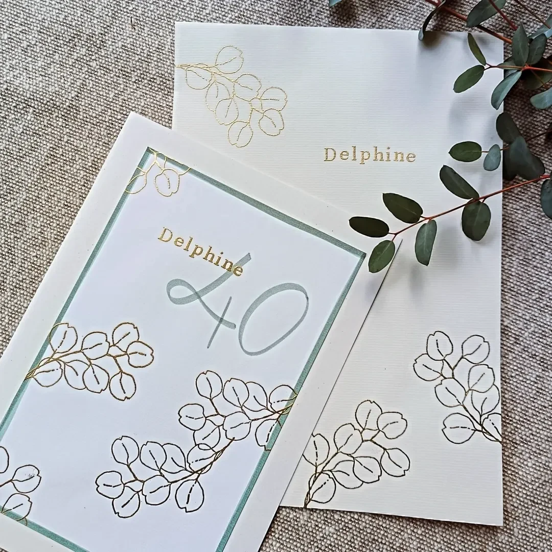 Maxi carte d’anniversaire personnalisée (format A4)
