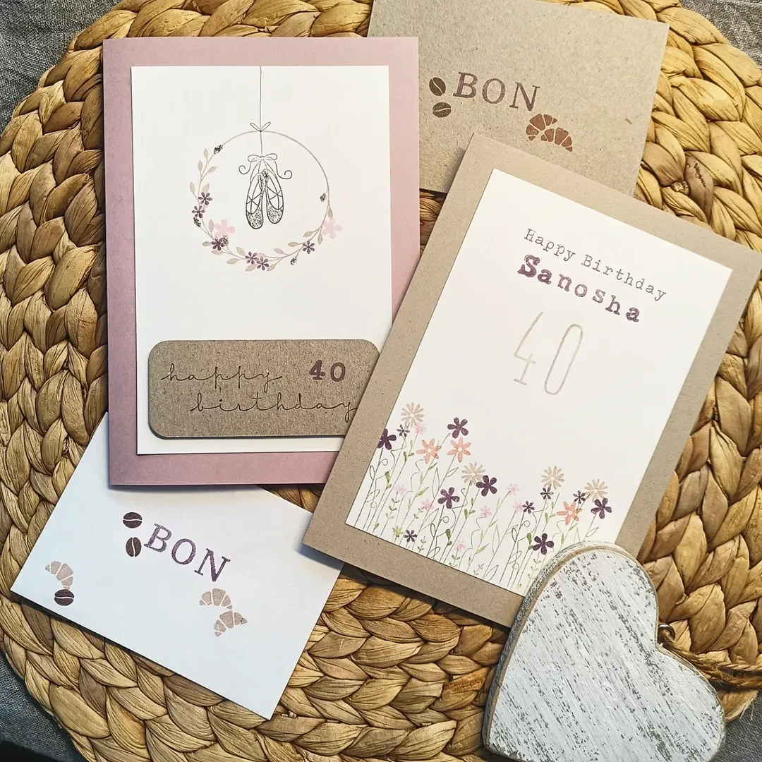 Cartes d’anniversaire personnalisées