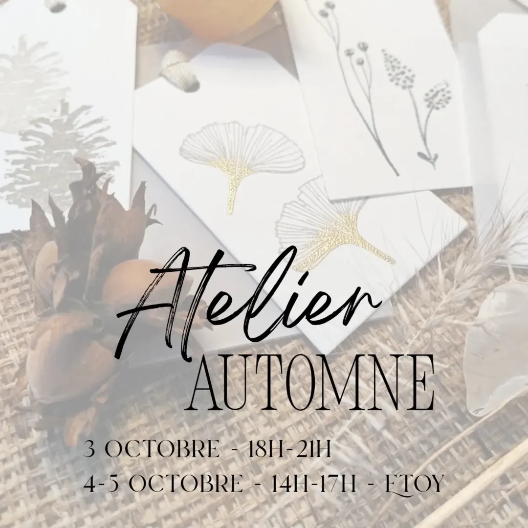 Ateliers d’automne — octobre 2025 — photo 1